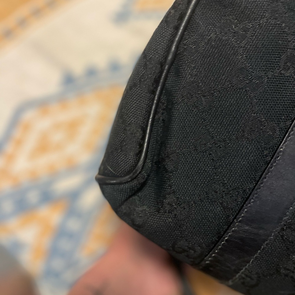 GUCCI - Boston Bag with iconic Sherry Line logo - Picture 3 of 16